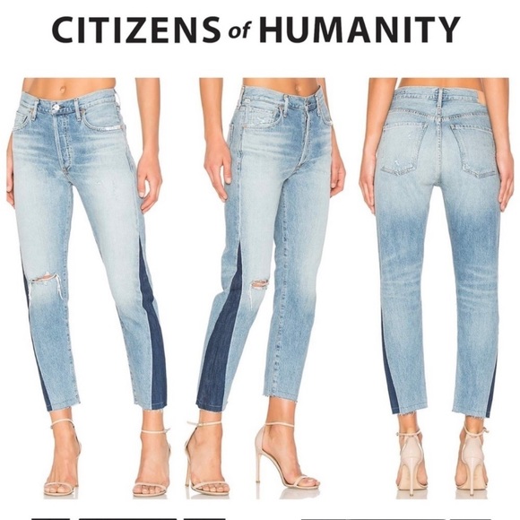 EUC Citizens of Humanity Liya high rise classic fit jeans - Picture 1 of 7